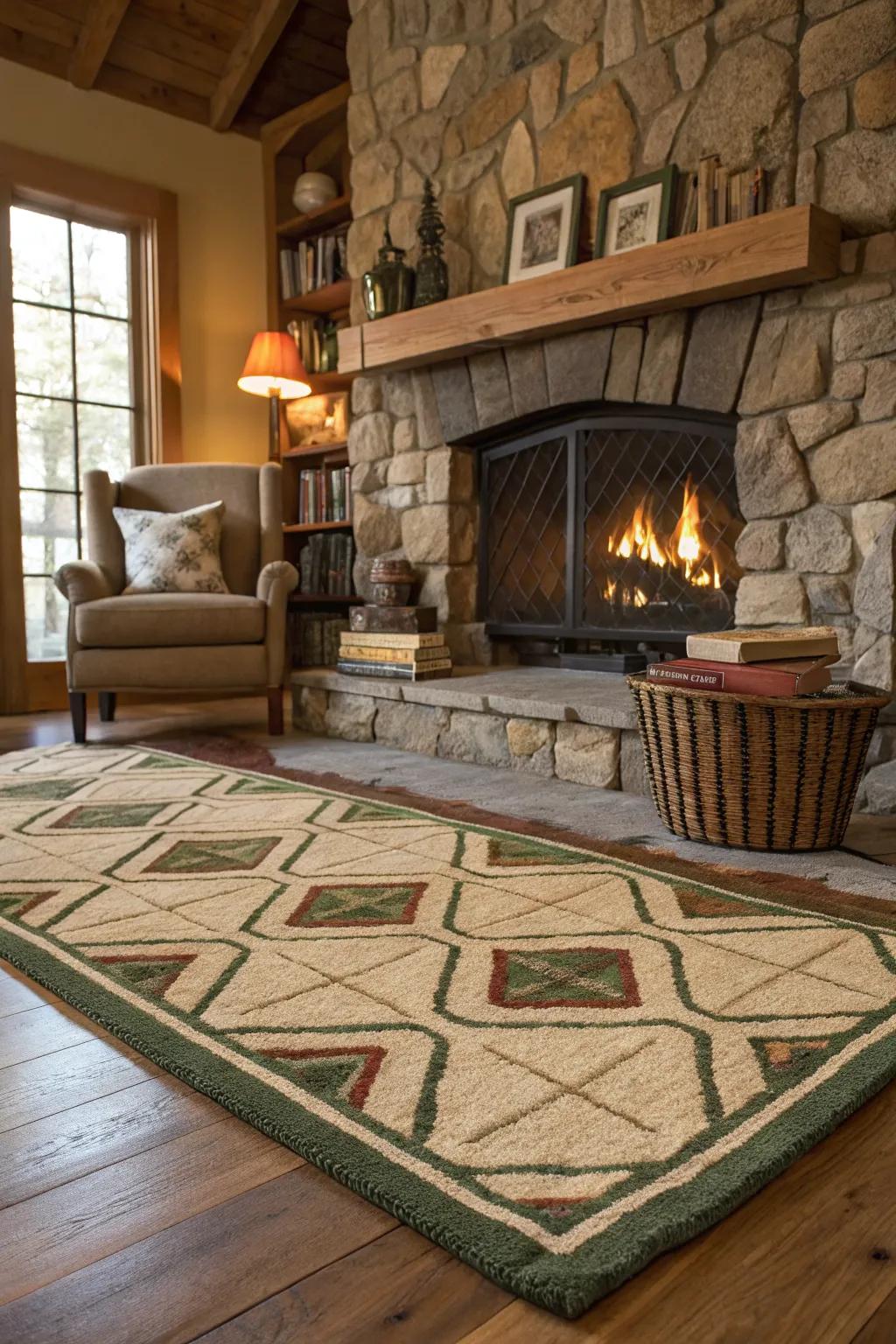 Discover natural warmth with a wool rug that stands up to everyday life.