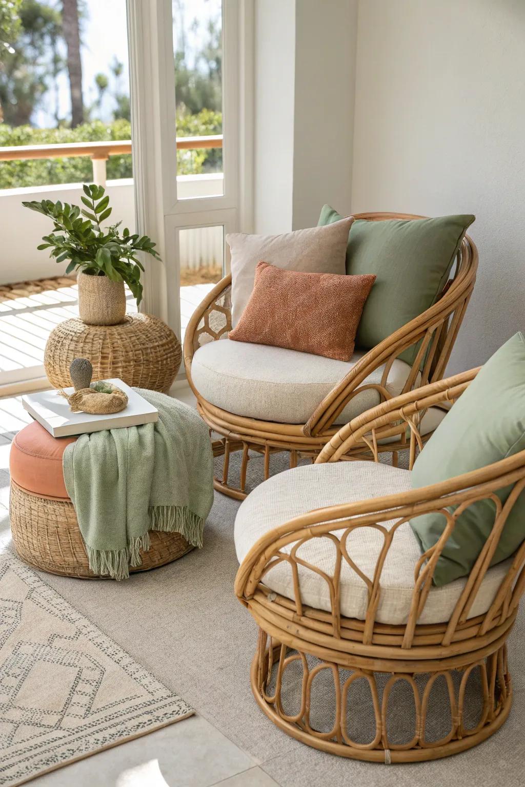 Create inviting spaces that encourage relaxation and conversation, capturing the essence of summer leisure.