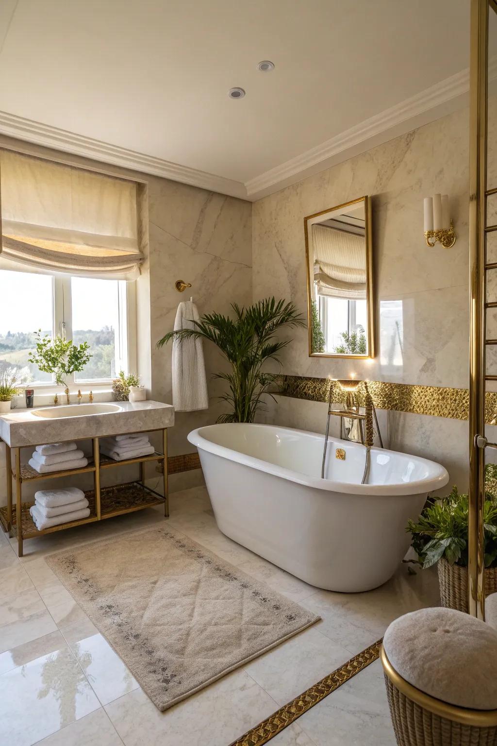 A freestanding tub can transform your bathroom into a luxurious spa retreat.