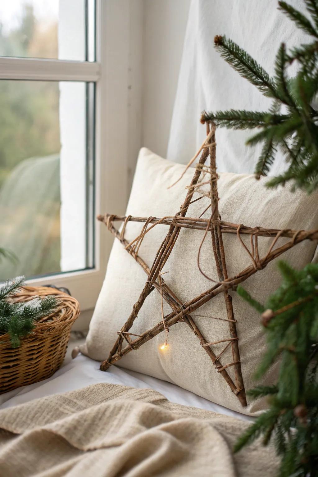 These charming twig stars bring a touch of the forest into your home.