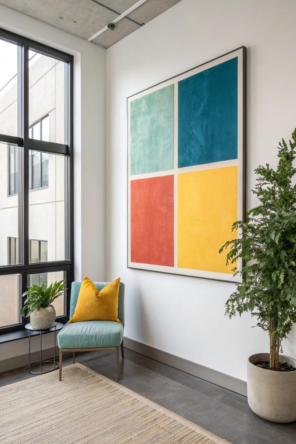 Let art speak the language of peace in your zen corner.