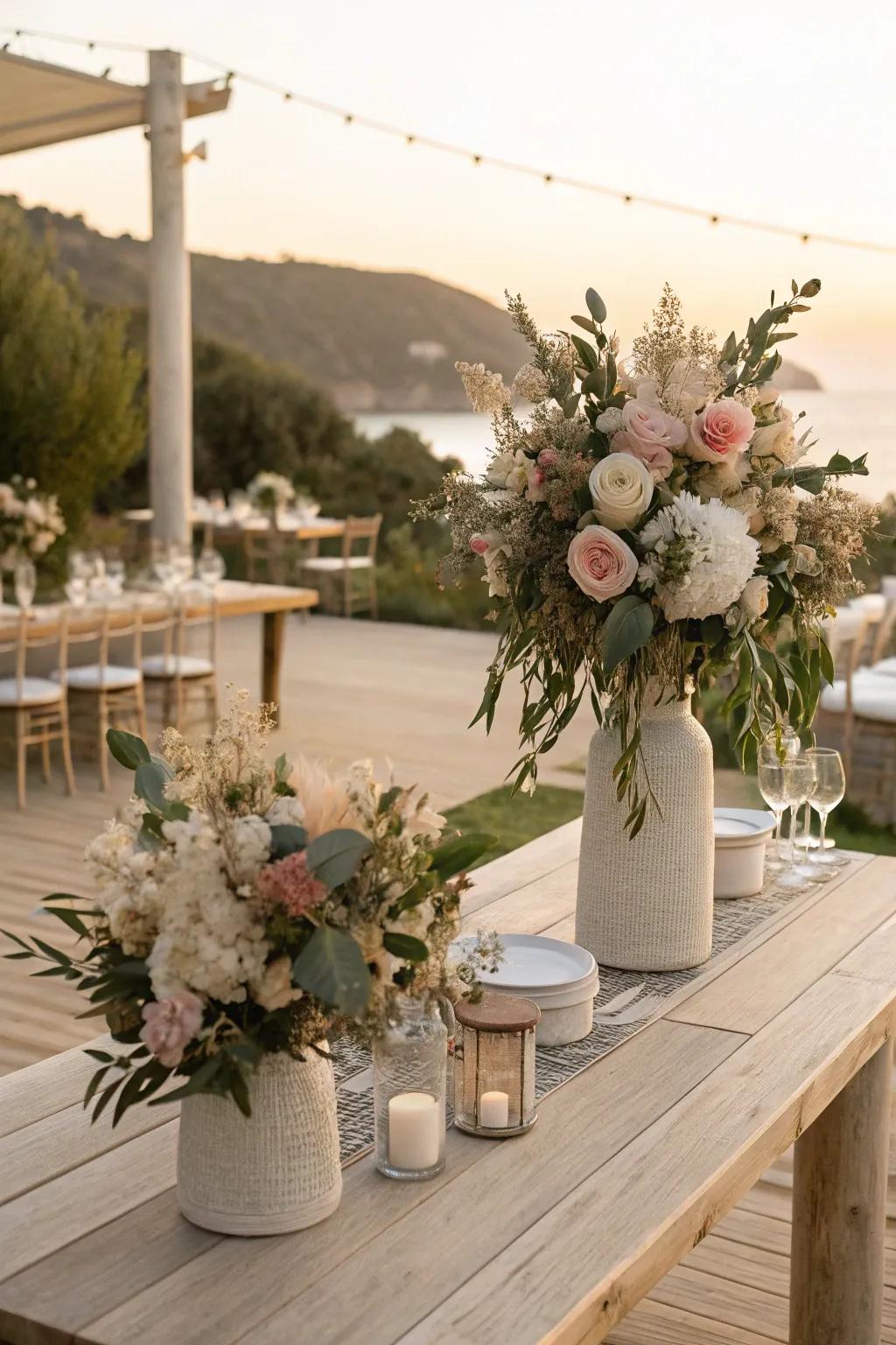 Smart floral reuse: make your flowers work double duty for a stunning and budget-friendly event.