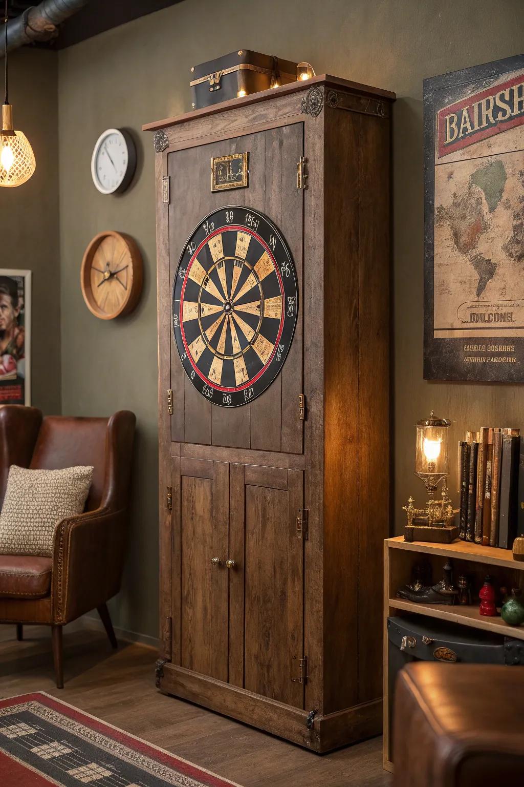 Capture the charm of yesteryear with a vintage cabinet that brings timeless elegance to your space.