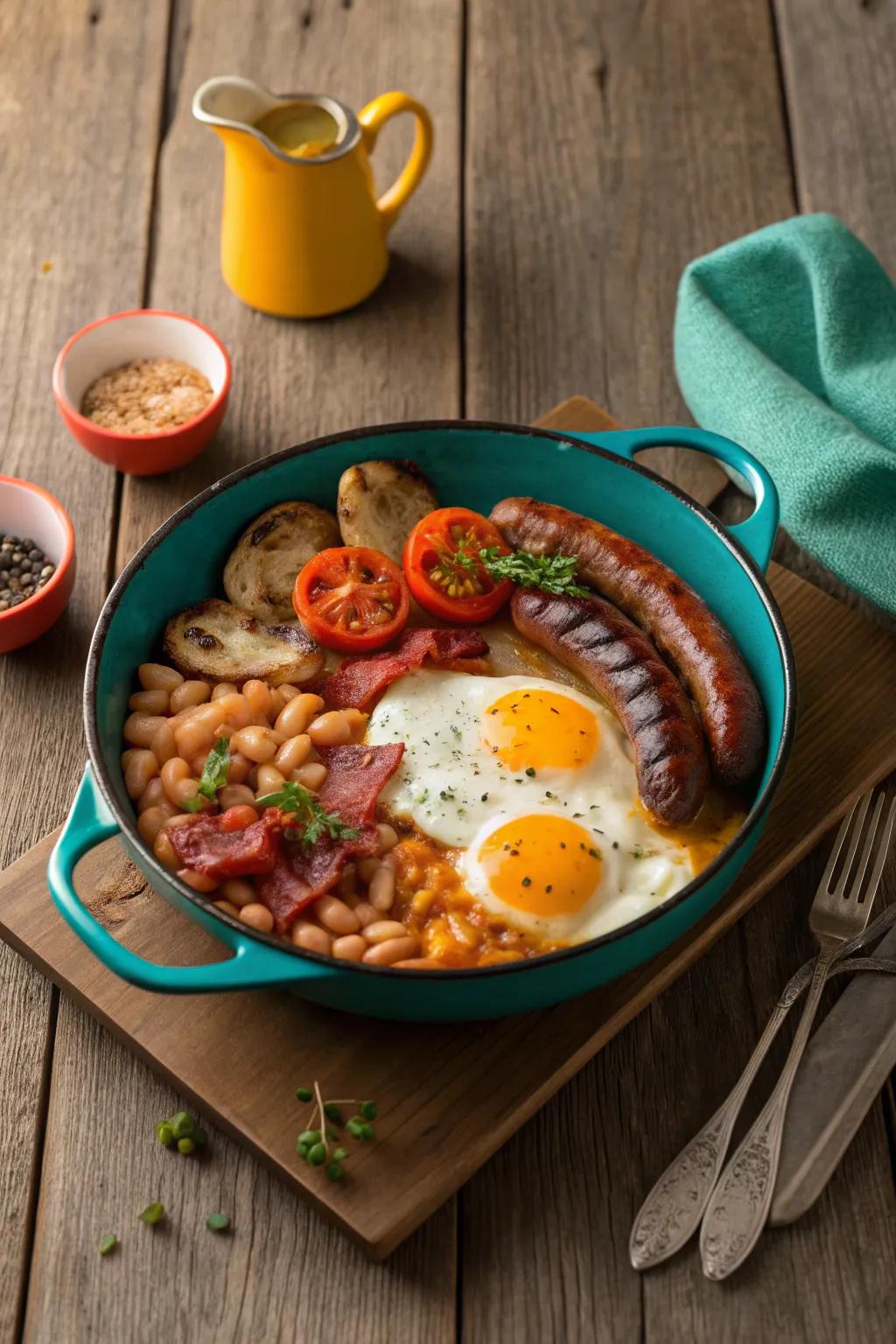 Simplify your morning with a hearty breakfast skillet, packed with all your favorite flavors in one pan.