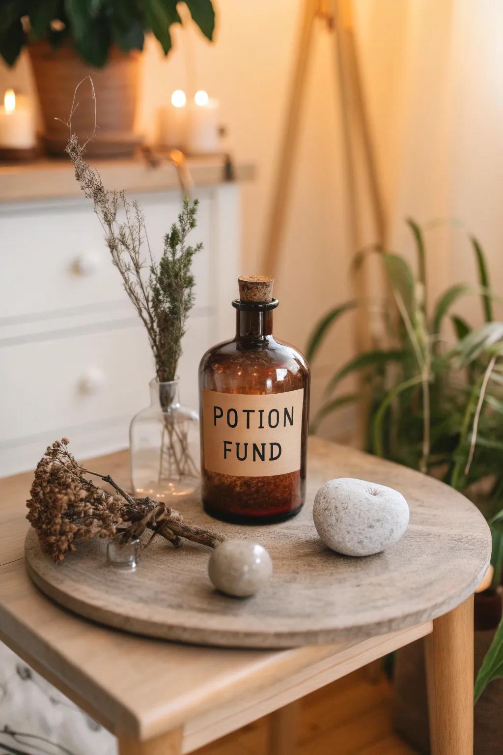 Turn your tips into magic with a potion bottle that enchants and engages.