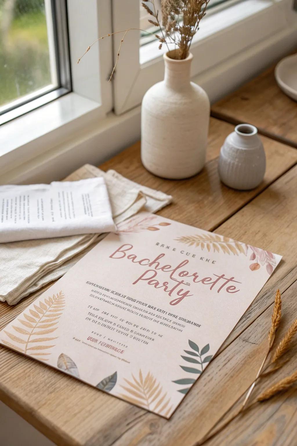 Add an artistic touch with custom illustrative invitations. 🎨 #CreativeInvites