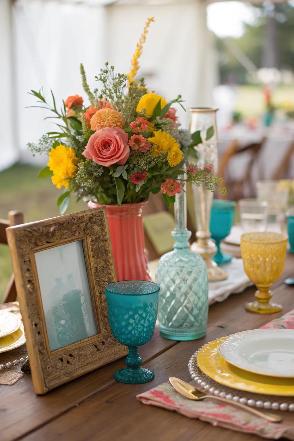 Vintage charm meets modern elegance with eclectic decor that tells a story. #VintageVibes #EclecticStyle