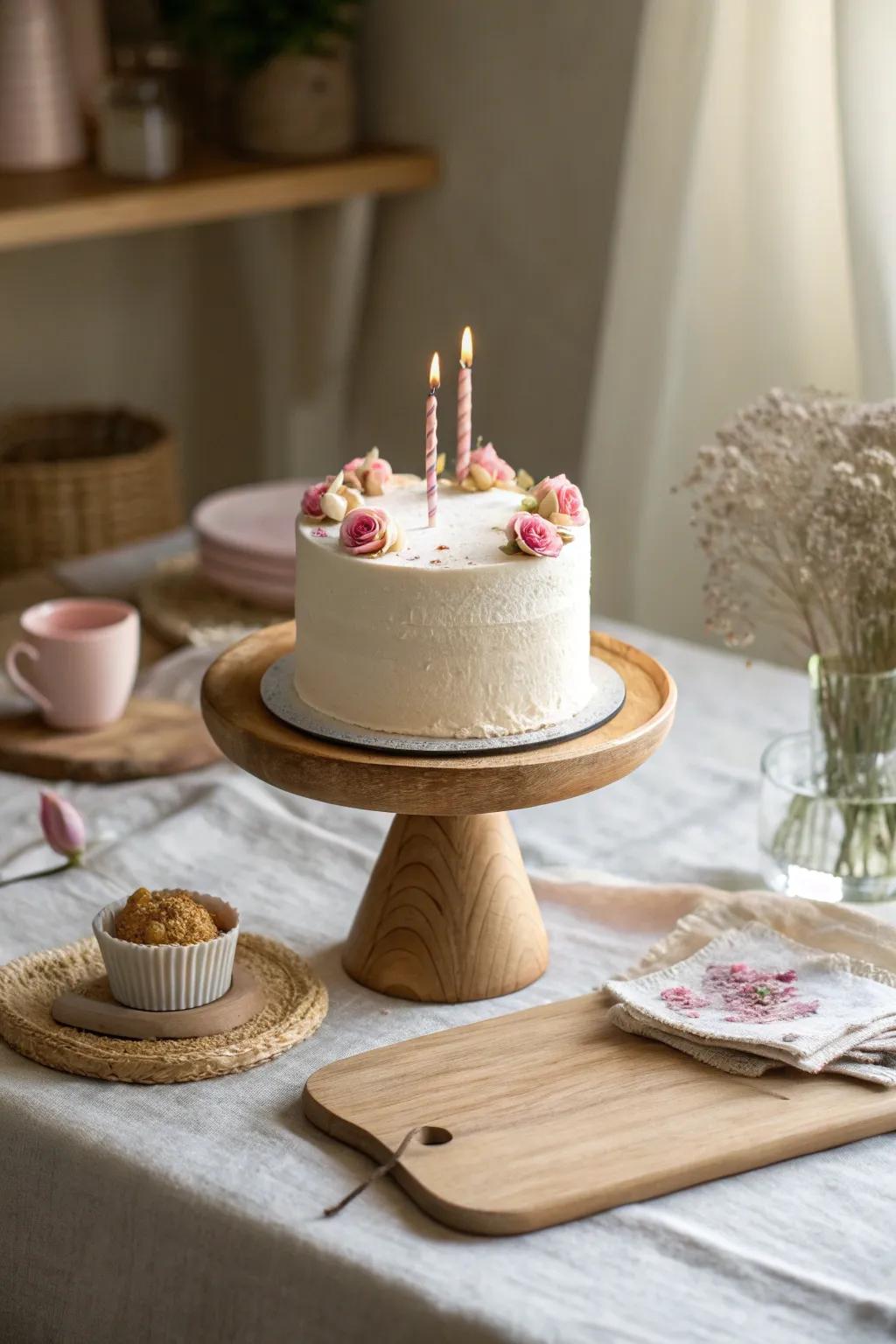 Simplicity at its finest! Discover the beauty of minimalist cakes.