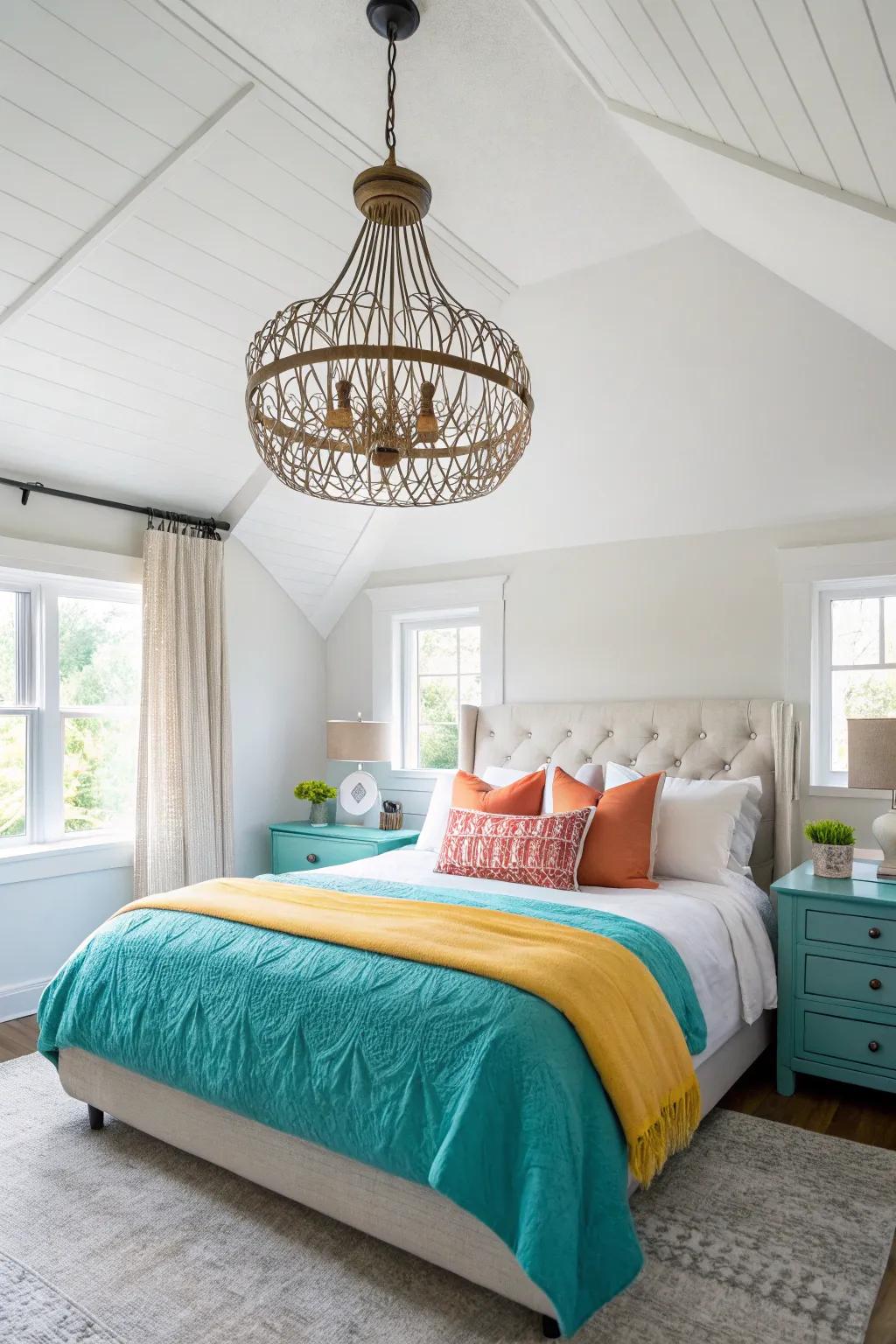 A statement light fixture adds elegance and personality. 🌟 #LightingDesign #HomeDecor #Style