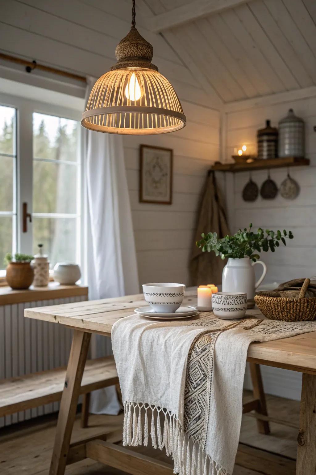 Illuminate your cottage with creative lighting that adds elegance and charm. 💡 #LightingDesign #HomeDecor