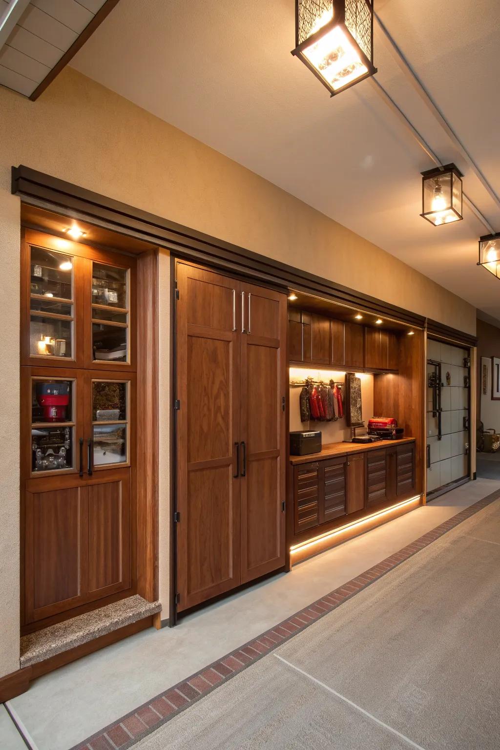 Keep it hidden and tidy with clever storage compartments. 🤫✨