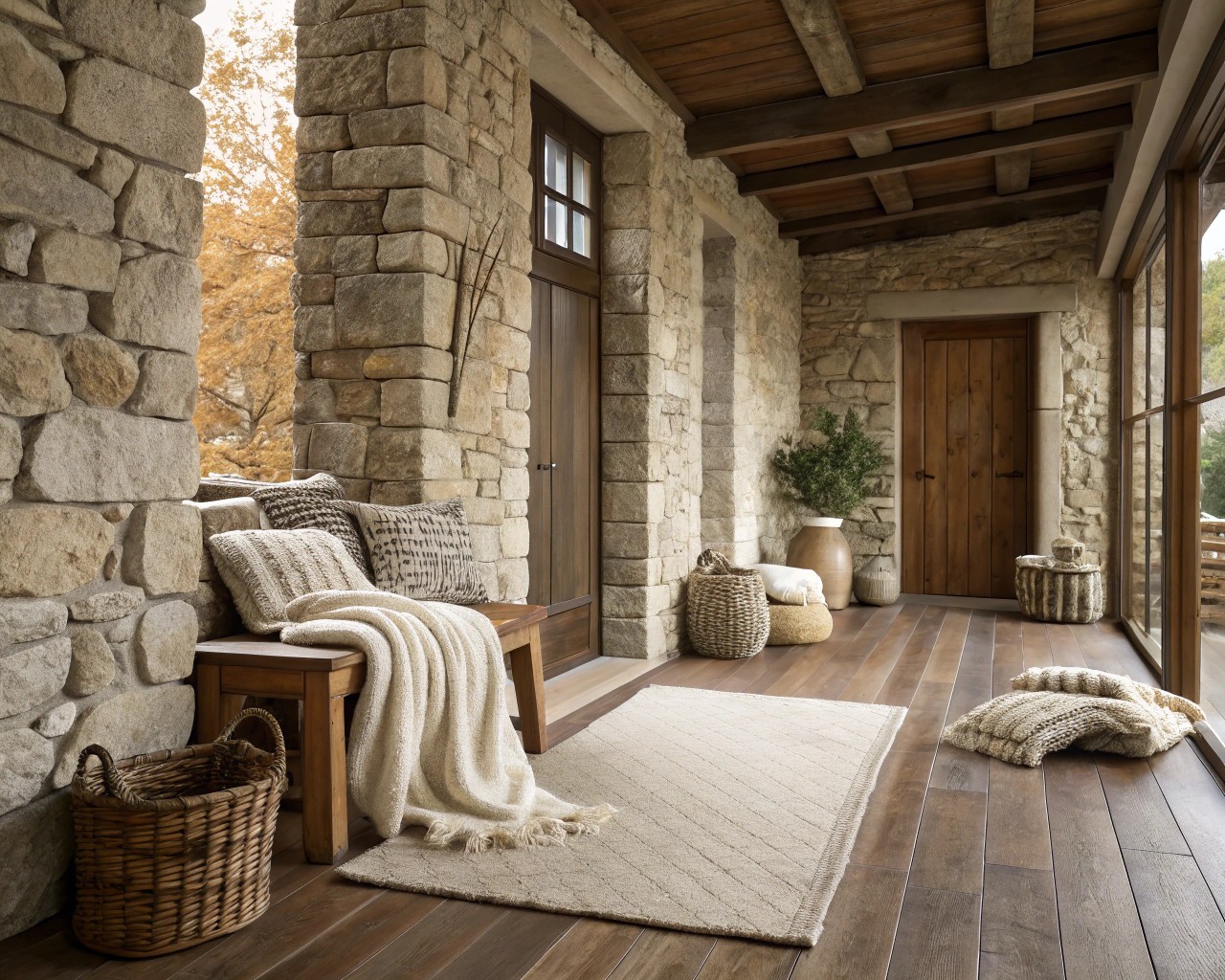 Textures convey emotions and set the atmosphere within spaces.