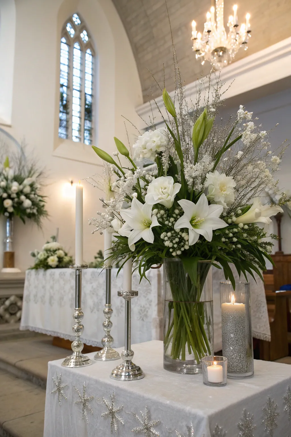 17+ Inspiring Church Altar Flower Arrangements
