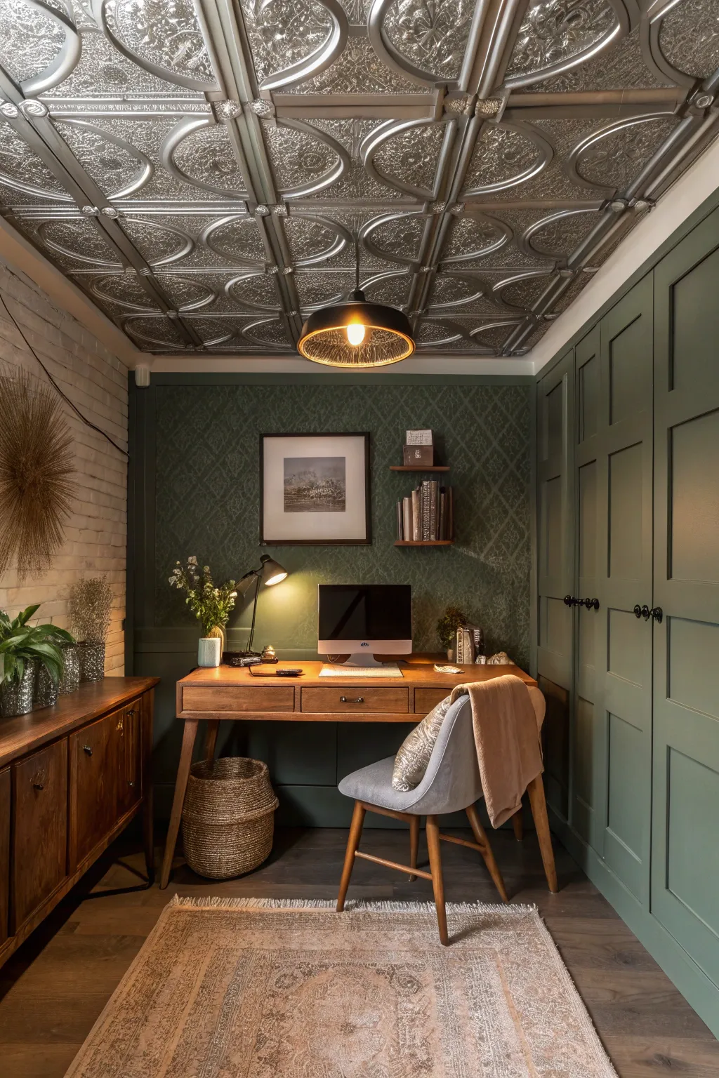 15+ Charming Old Barn Tin Ceiling Ideas