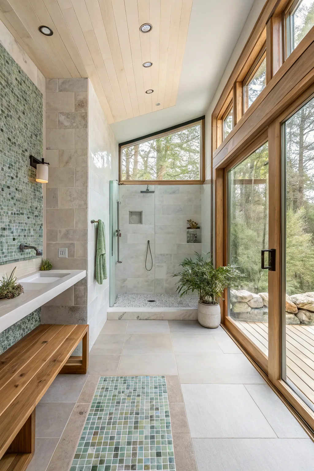 19+ Inspiring Galley Bathroom Design Ideas