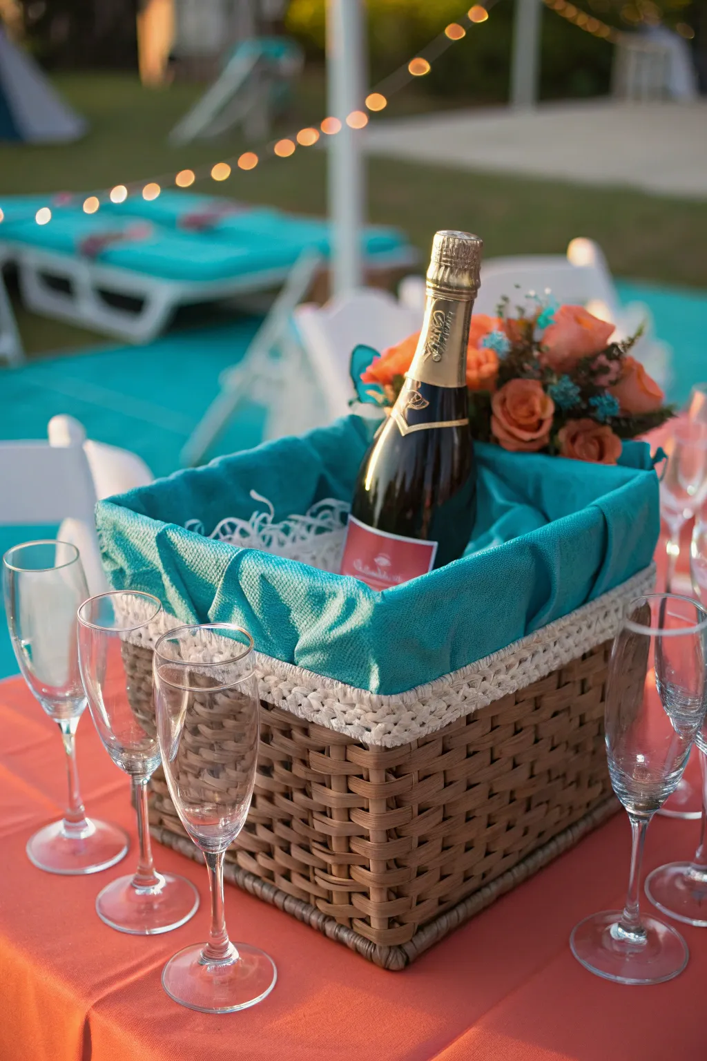 17+ Charming Bridal Shower Basket Ideas