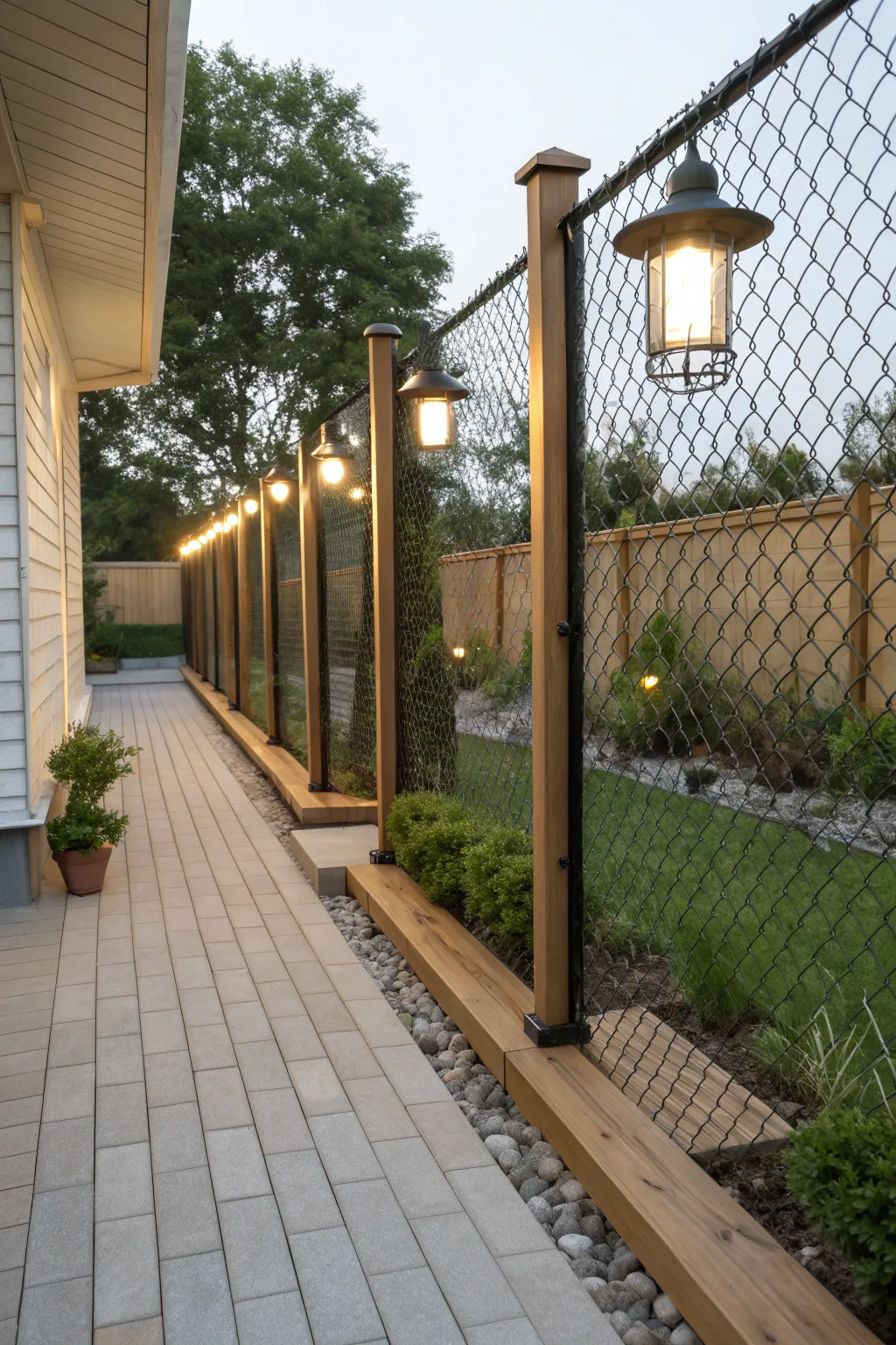 19+ Creative Solar Lights for Chain Link Fence Ideas