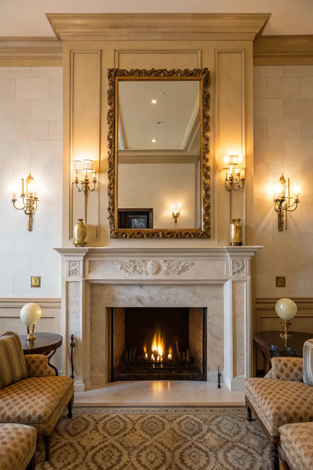 19+ Captivating Fireplace Sconces Ideas