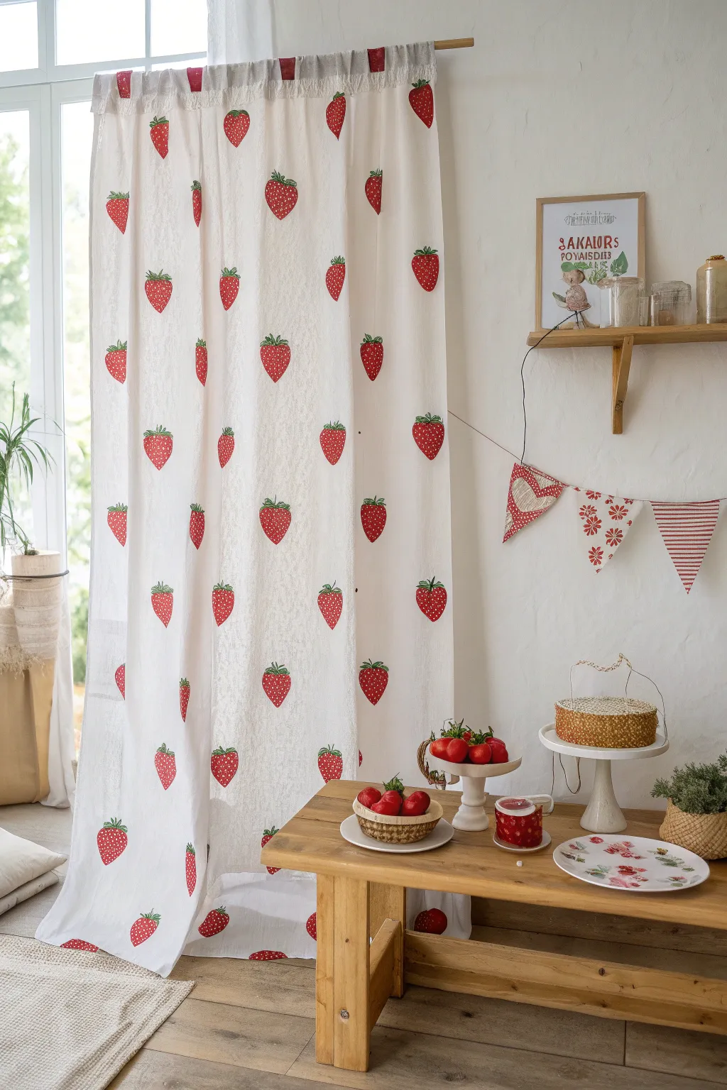 19+ Charming Strawberry Birthday Decoration Ideas