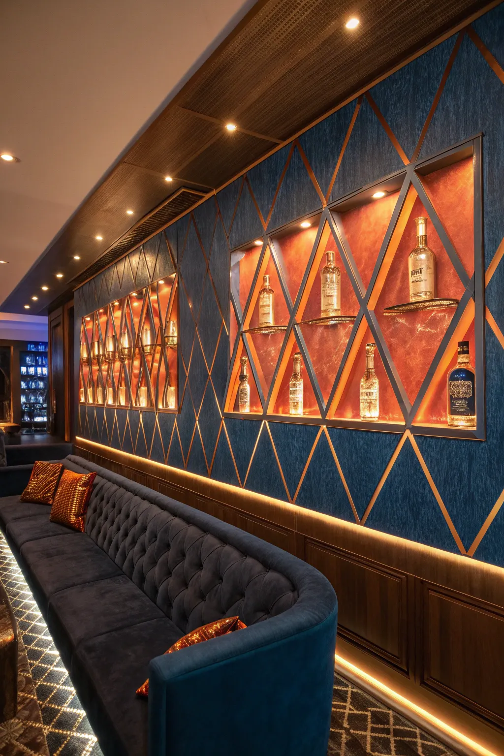 19+ Inspiring Luxury Bar Lounge Design Ideas