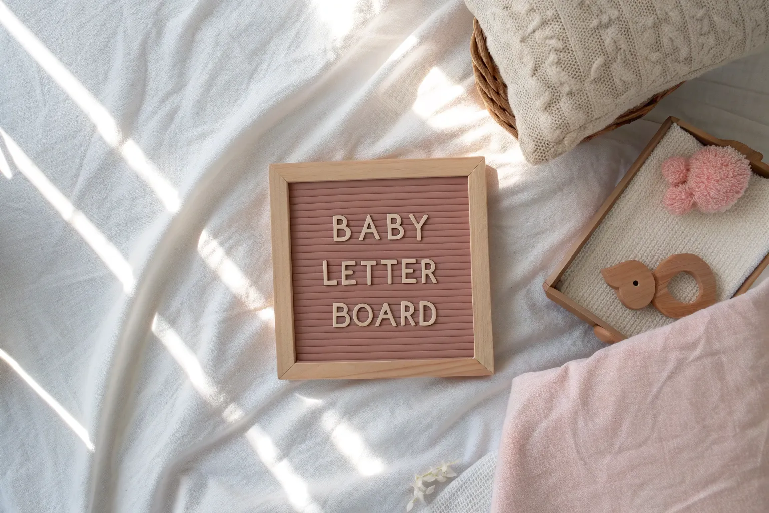 19+ Creative Baby Letter Board Ideas