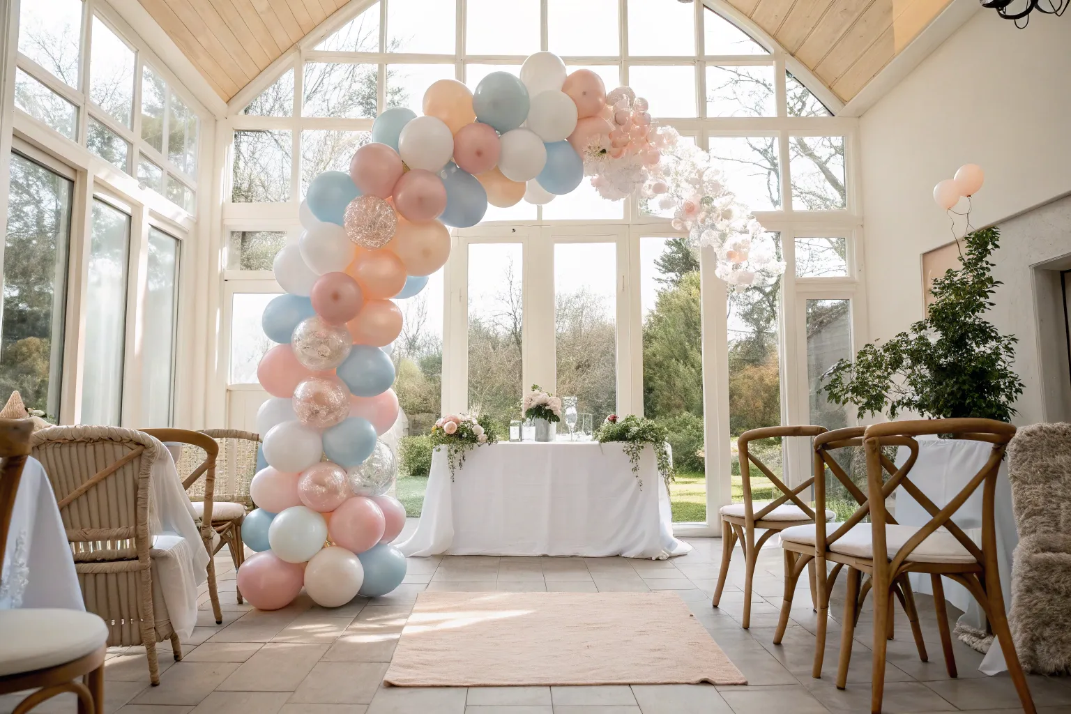 19+ Creative Baby Shower Balloon Arch Ideas