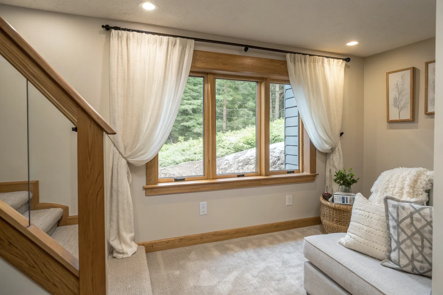 20+ Inspiring Interior Basement Window Trim Ideas