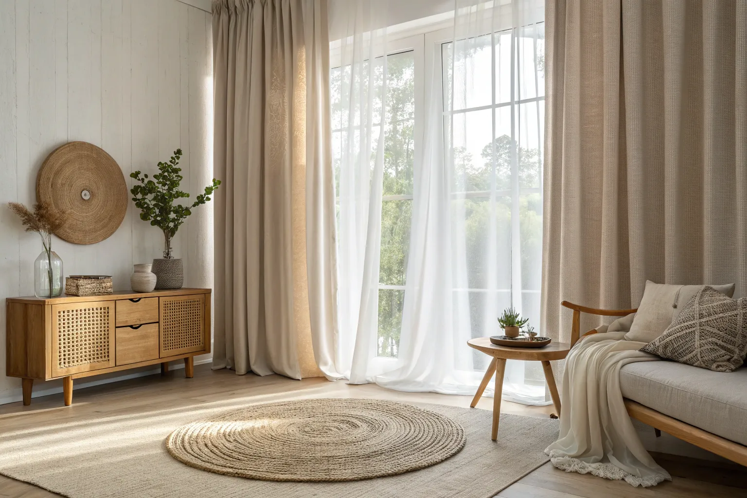 18+ Creative Wall of Curtains Ideas