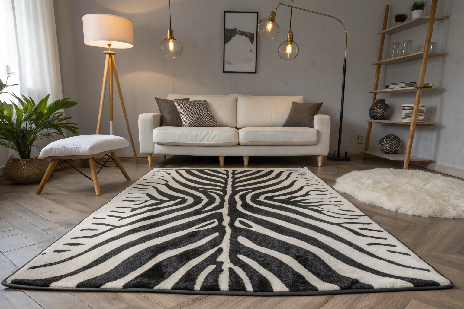 21+ Chic Zebra Print Living Room Decorating Ideas