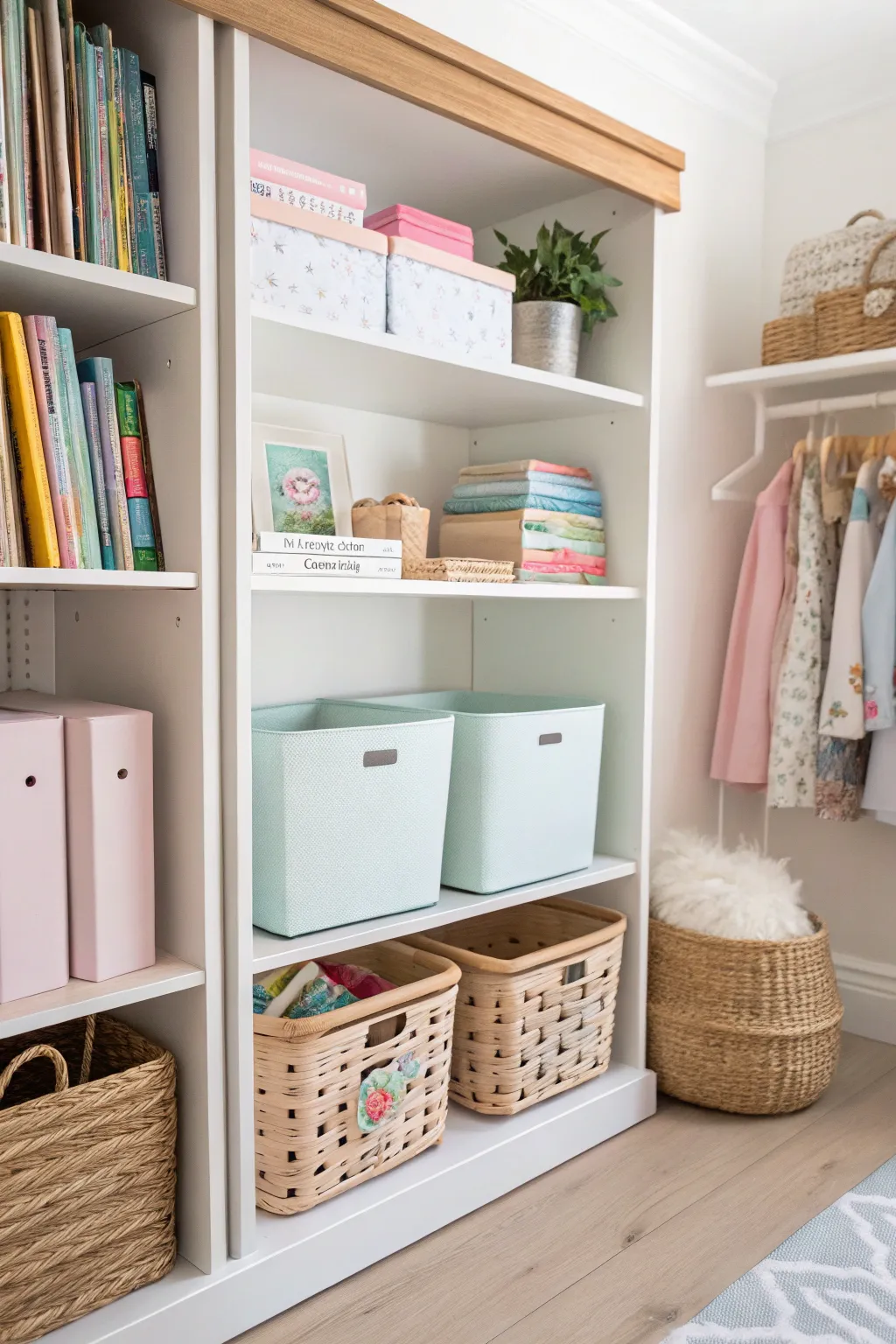 20+ Smart Kids Closet Organization Ideas