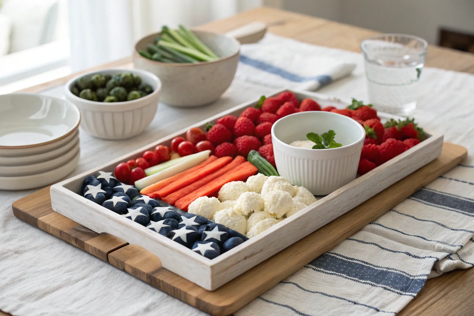 19+ Creative 4th of July Veggie Tray Ideas