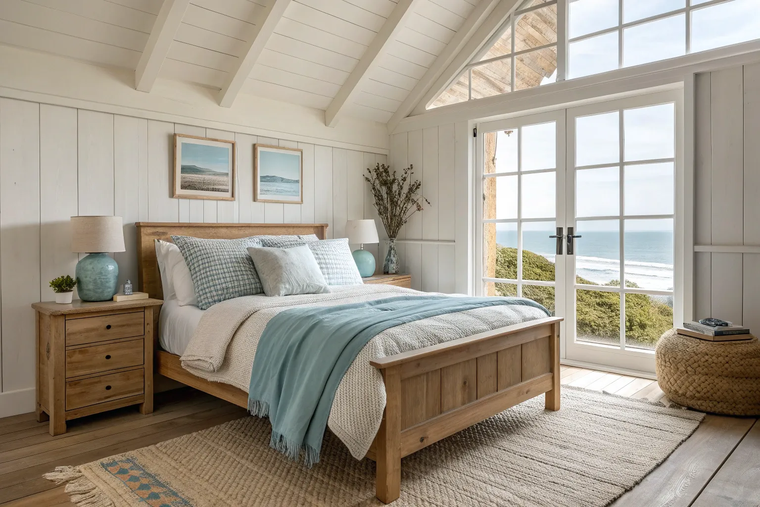 20+ Charming Coastal Cottage Bedroom Ideas
