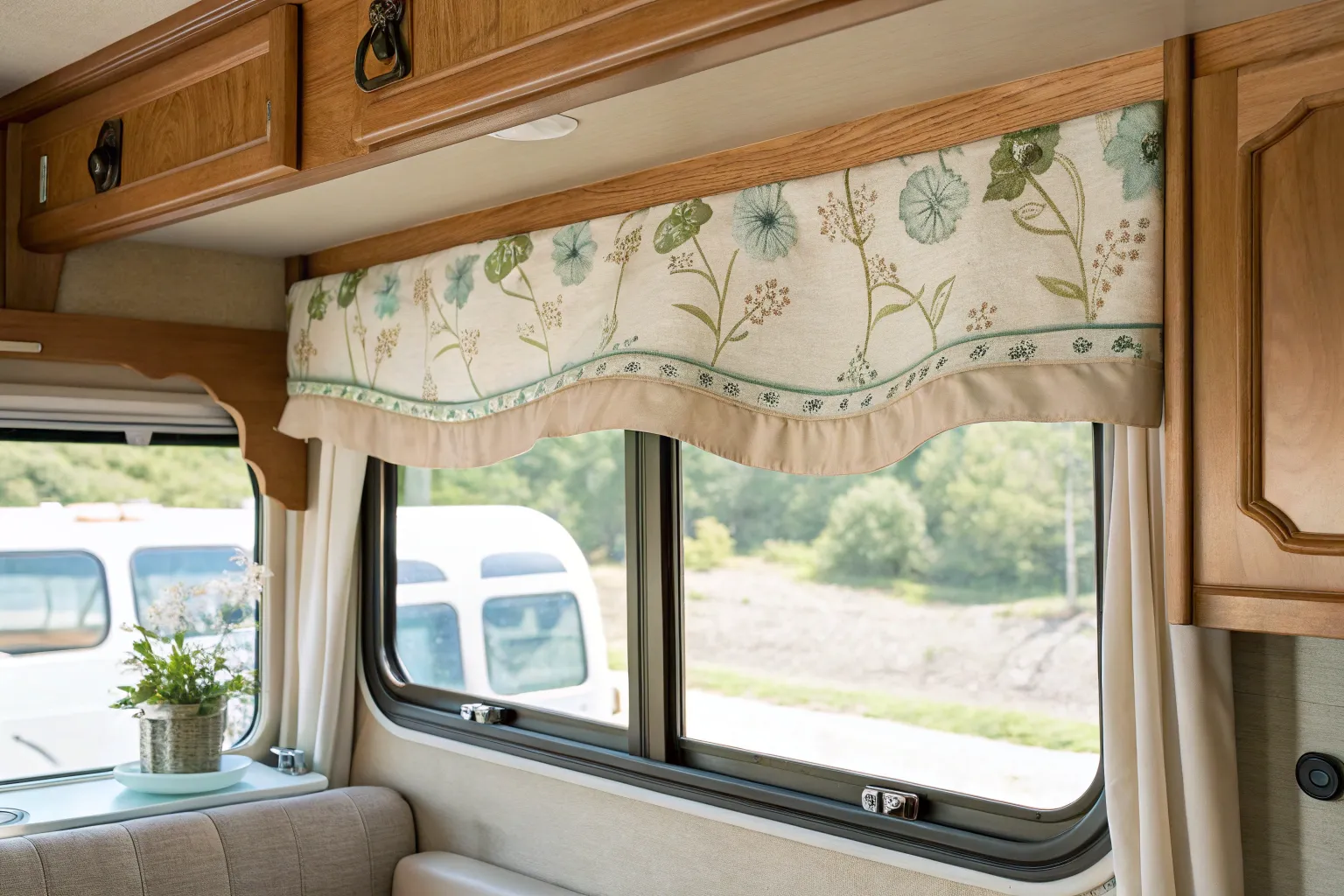 20+ Creative RV Window Valance Ideas